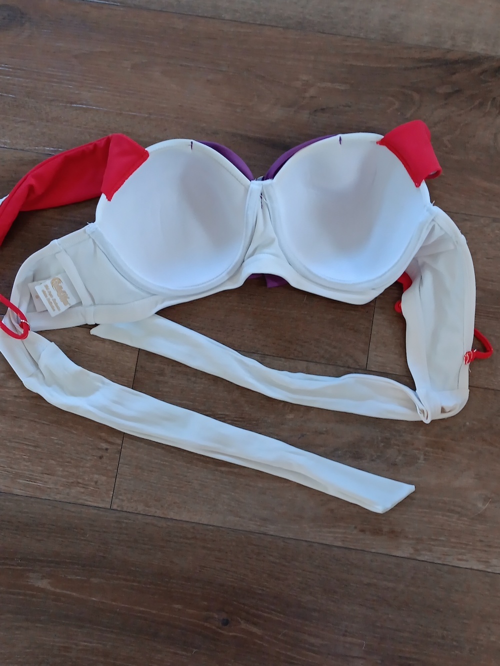 Sailor Moon Bikini Set Red With Purple Gem Plus Size Size 0 - Picture 8 of 12